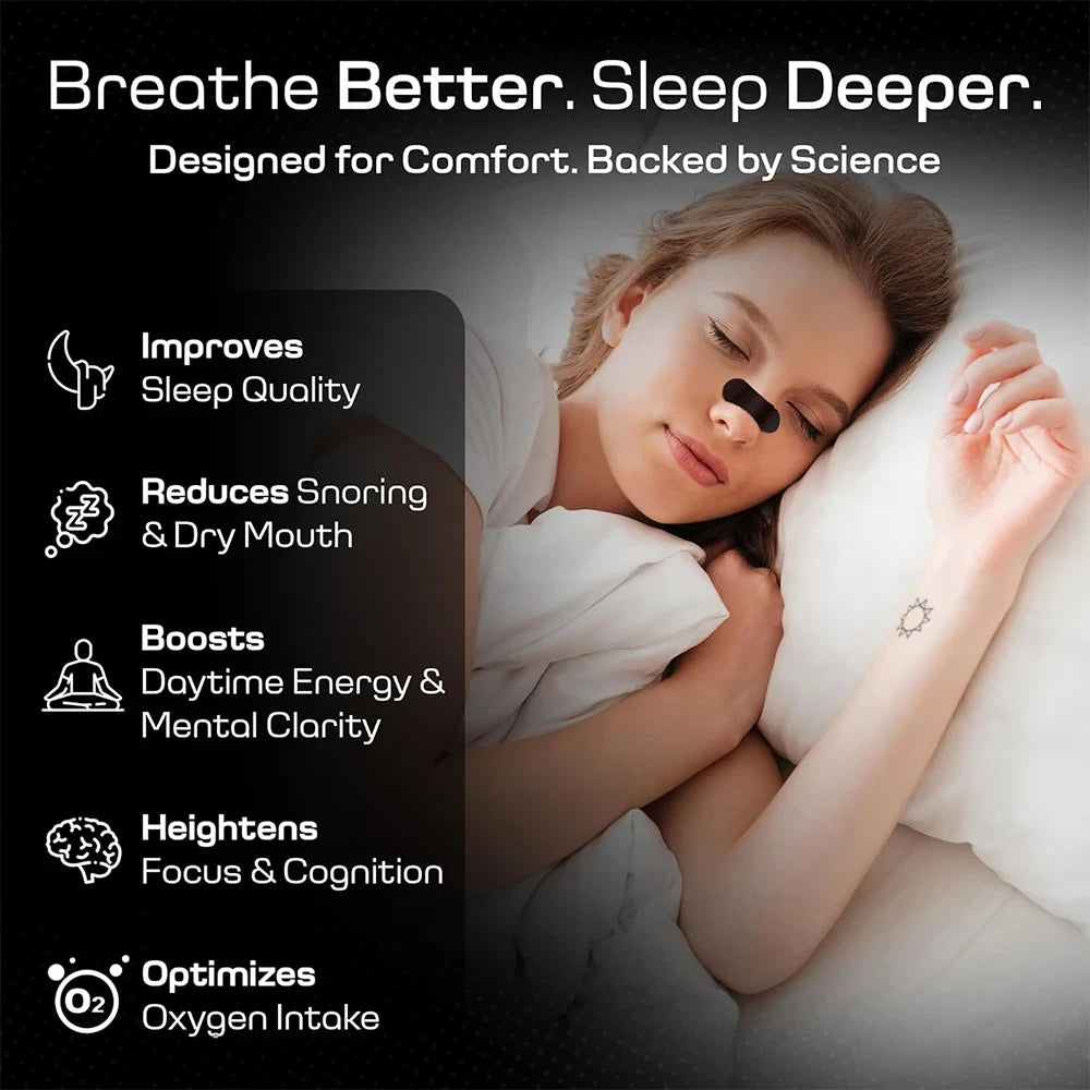 Breathable Nasal Strip for Athletic Airflow