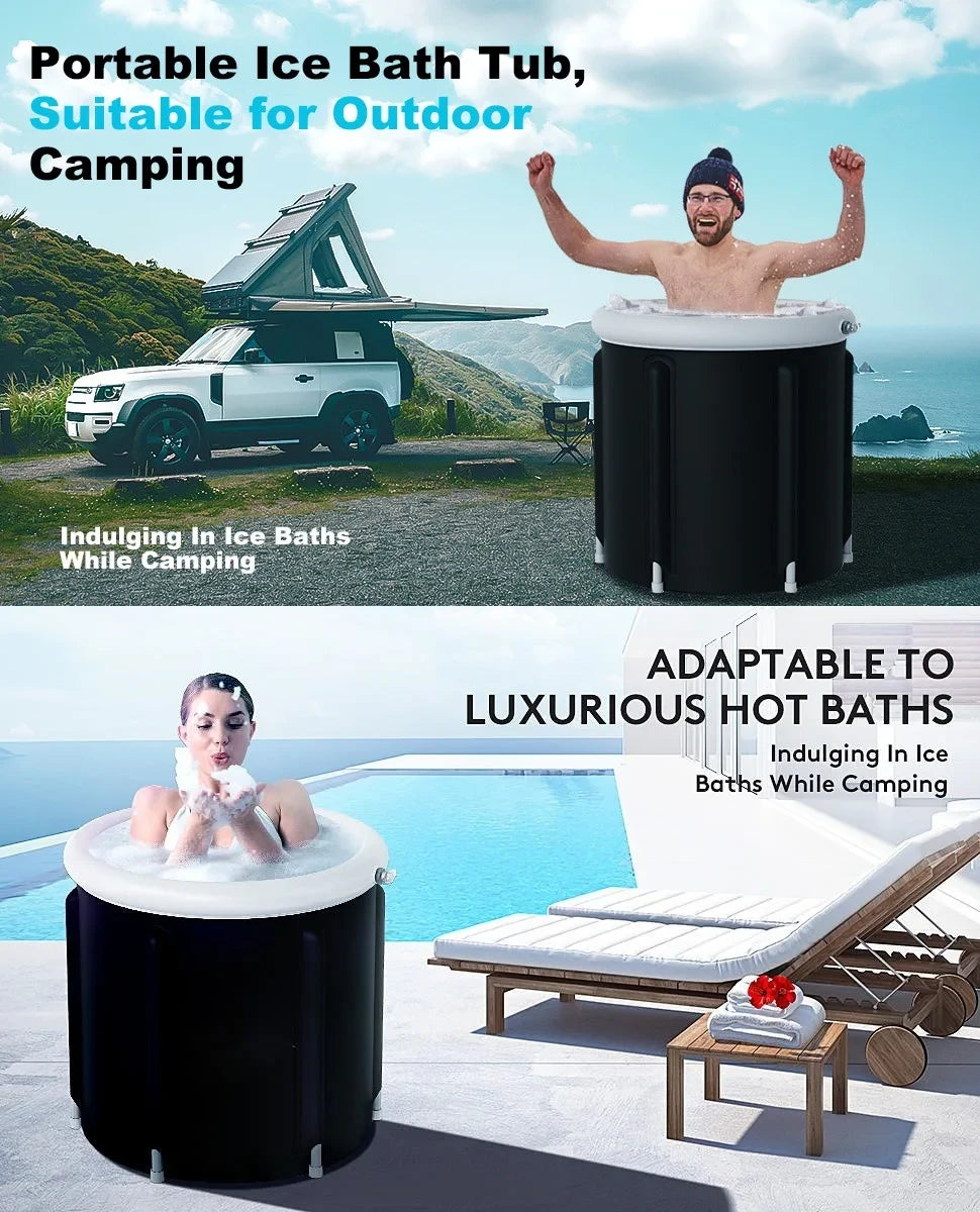 Inflatable Cold Plunge Tub for Athletic Recovery