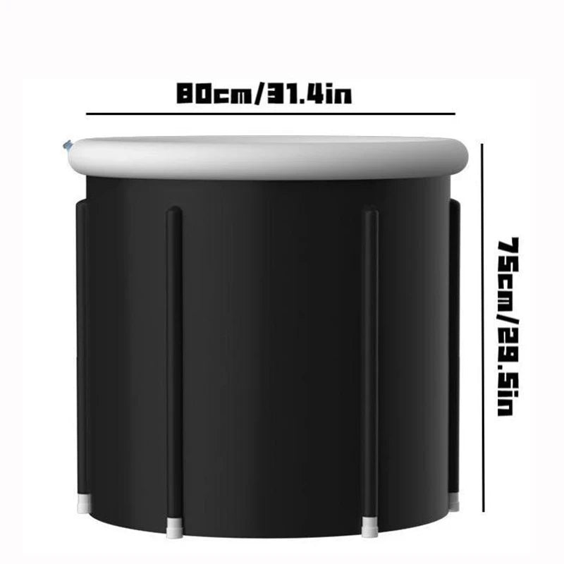 Inflatable Cold Plunge Tub for Athletic Recovery