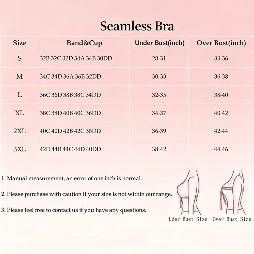 Seamless Wireless Sports Bra