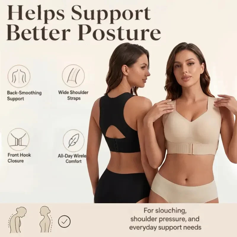 Seamless Wireless Sports Bra