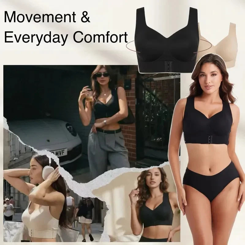 Seamless Wireless Sports Bra