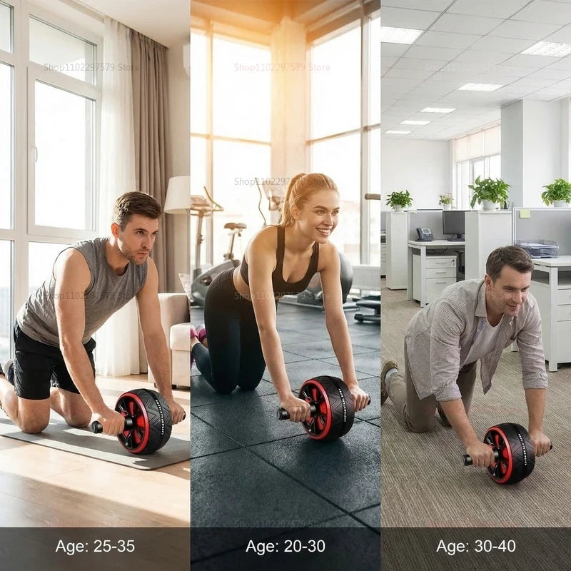 Silent Abdominal Exercise Roller