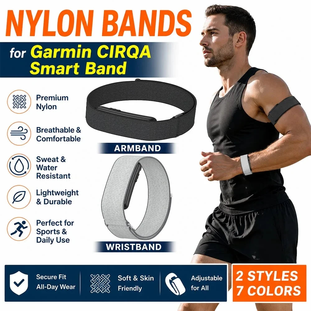 Nylon Garmin Cirqa Fitness Strap