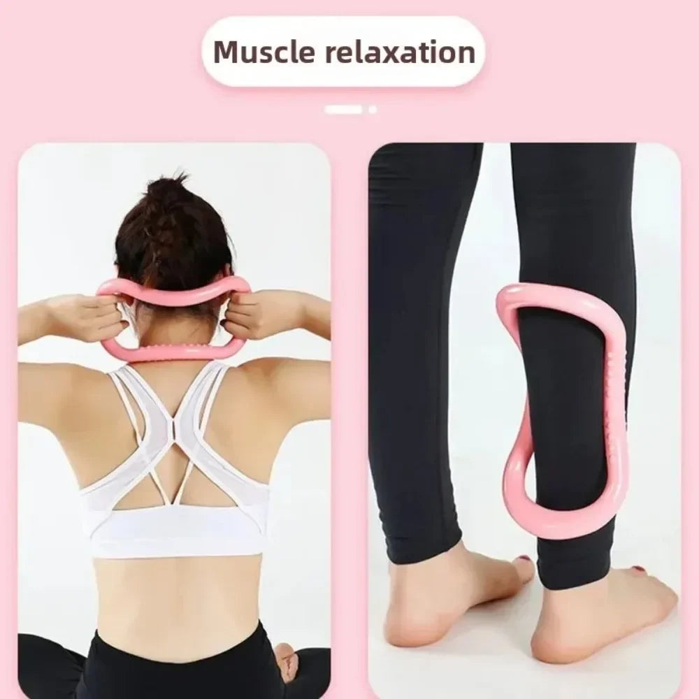 Pilates Fitness Ball and Ring Set