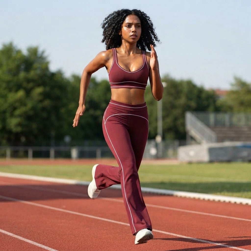 Seamless Yoga Tracksuit Set