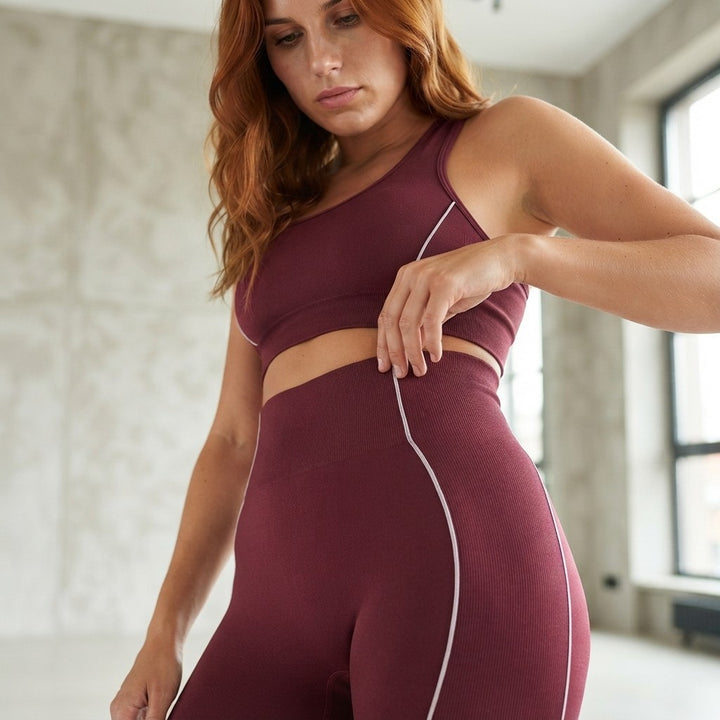 Seamless Yoga Tracksuit Set