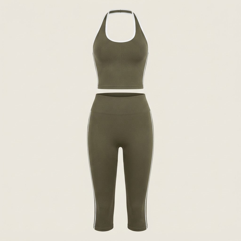 Nude Feel High Waist Sport Suit