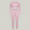 Seamless Knit Workout Set