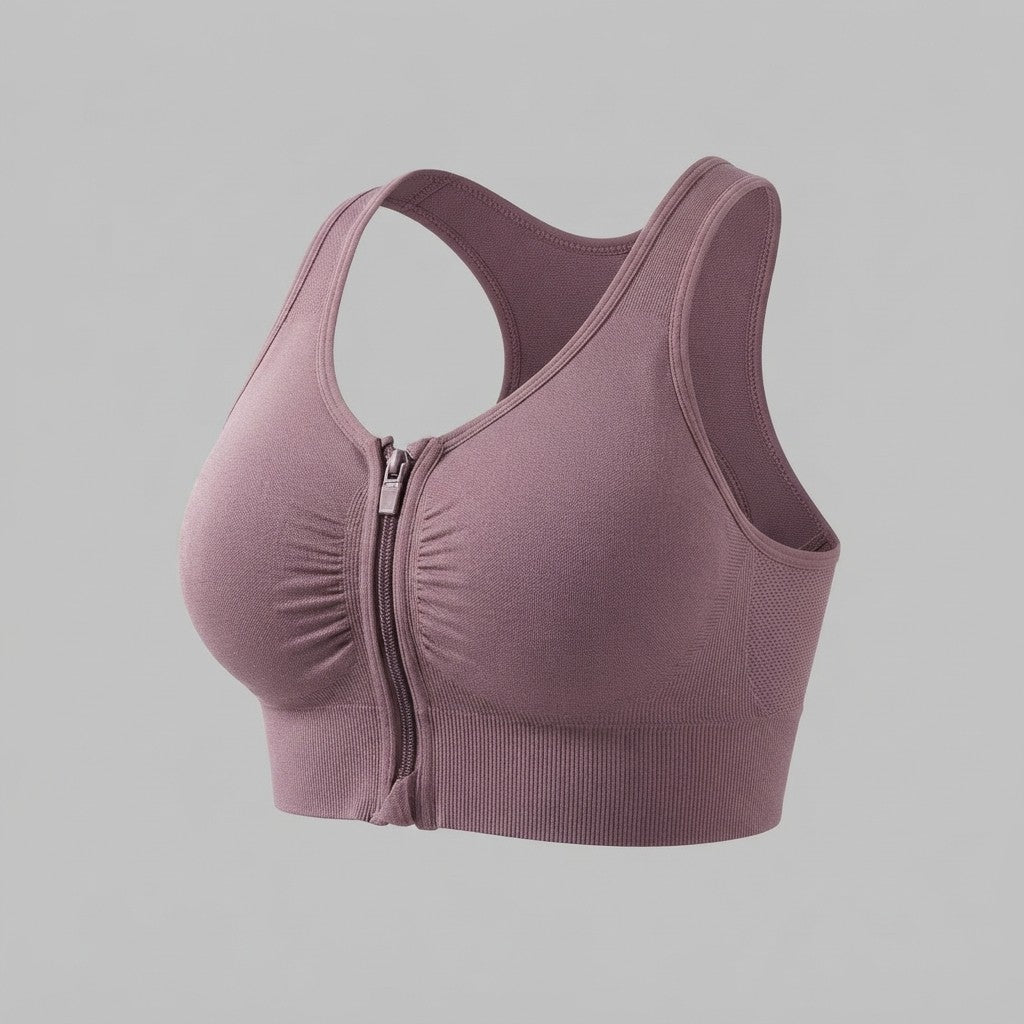 Breathable Plus Size Sports Bra