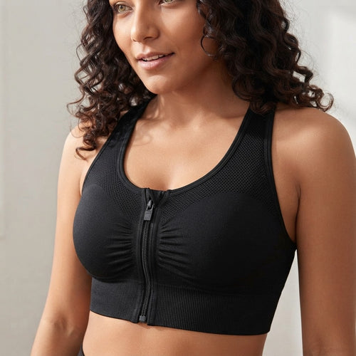 Breathable Plus Size Sports Bra