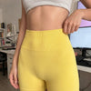 Seamless High-Waisted Fitness Shorts