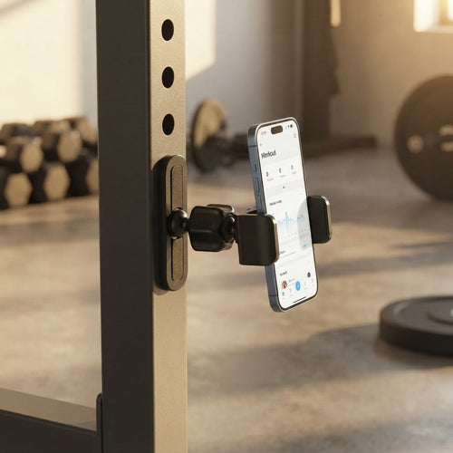 Adjustable Magnetic Gym Phone Holder