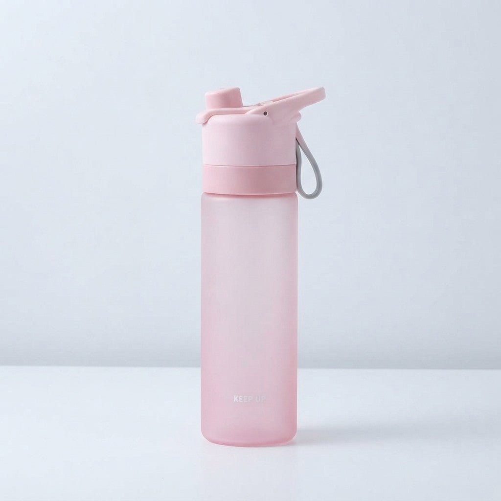 Mist Spray Sports Water Bottle