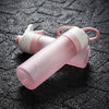Mist Spray Sports Water Bottle