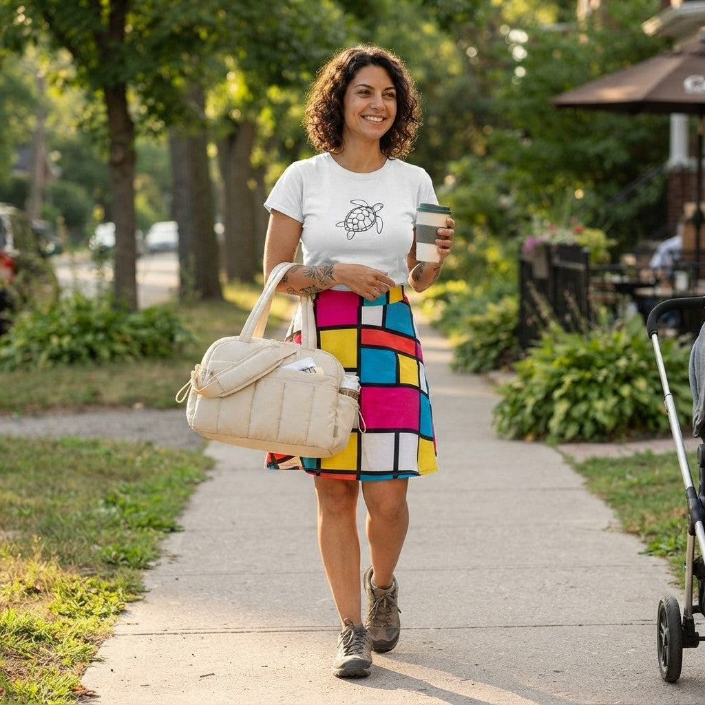 Nylon Diaper Bag Tote