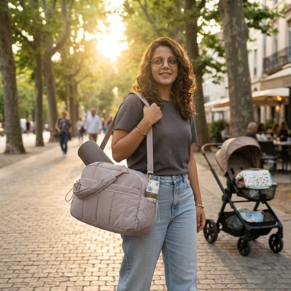 Nylon Diaper Bag Tote