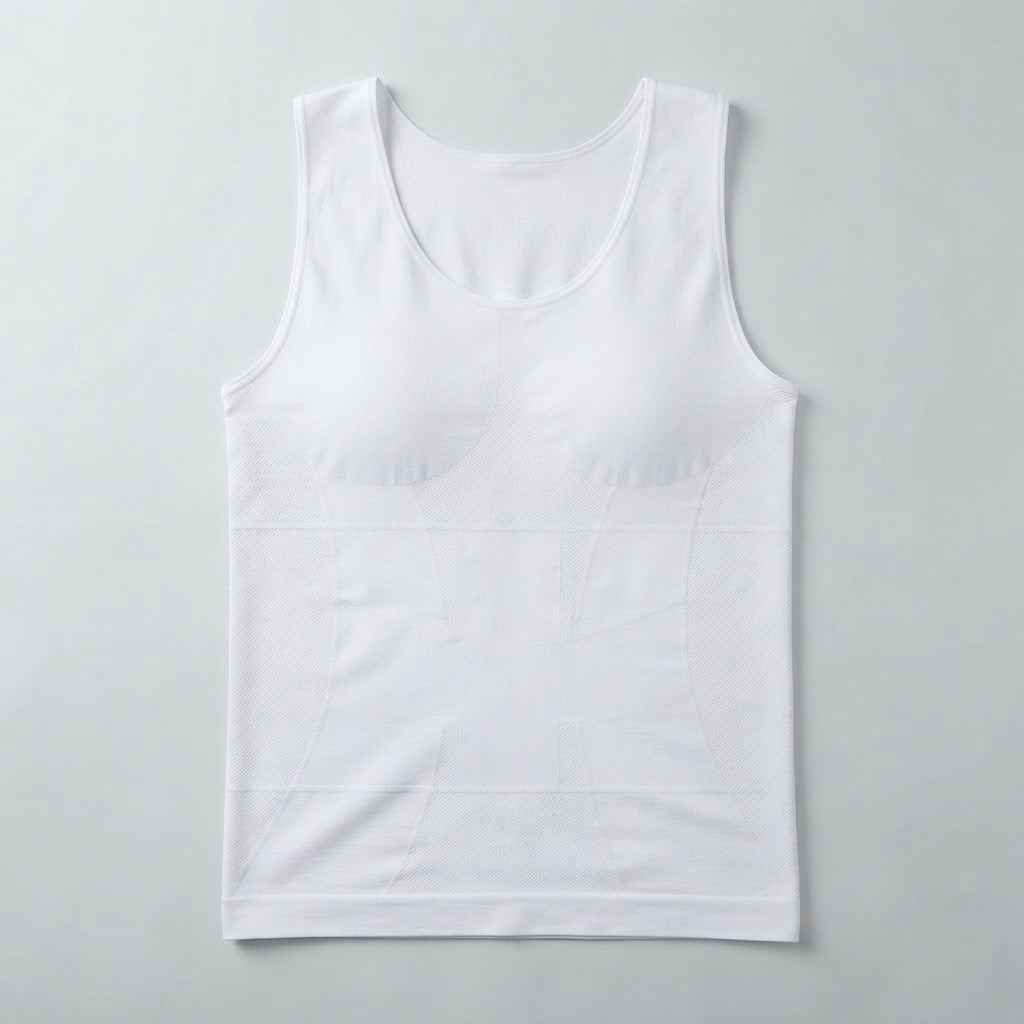 Mens Compression Waist Trainer Tank Top