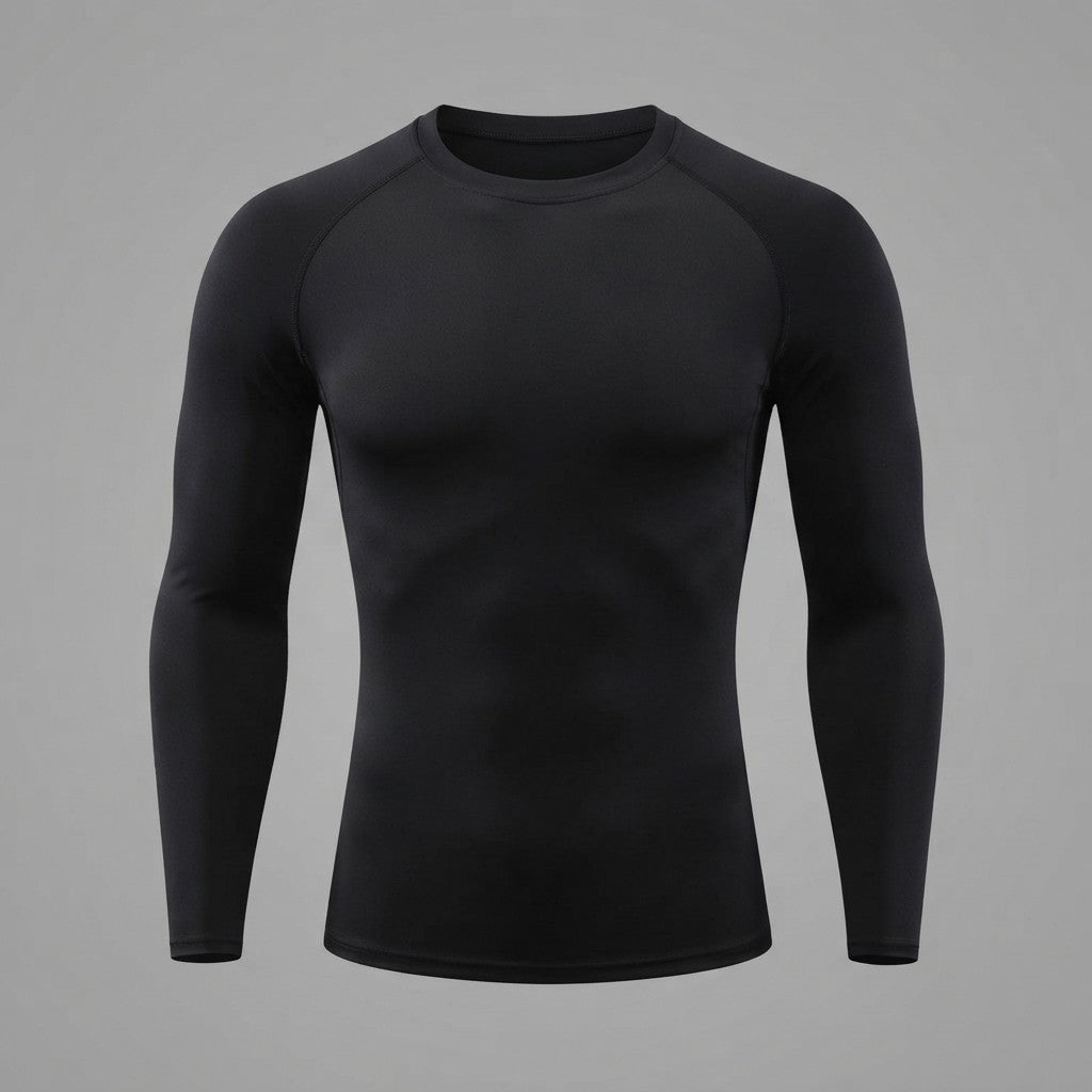 Mens Compression Long Sleeve Training Top